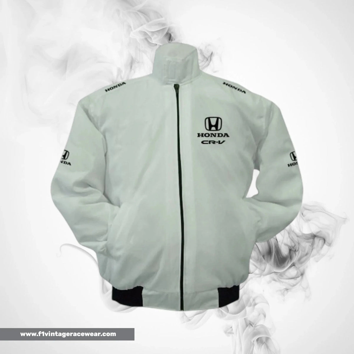 Honda CR V F1 Inspired Jacket White Racing Style