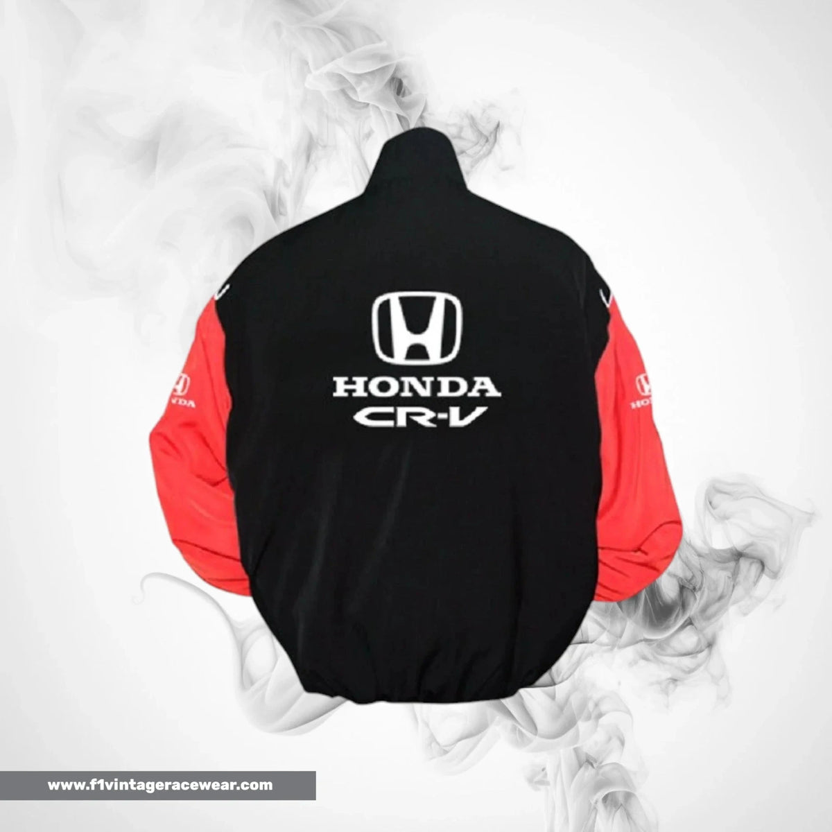 Honda CR V Motorsport Jacket Black Red Racing Wear
