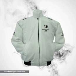 Honda Fit Motorsport Jacket White Racing Wear