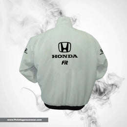Honda Fit Motorsport Jacket White Racing Wear