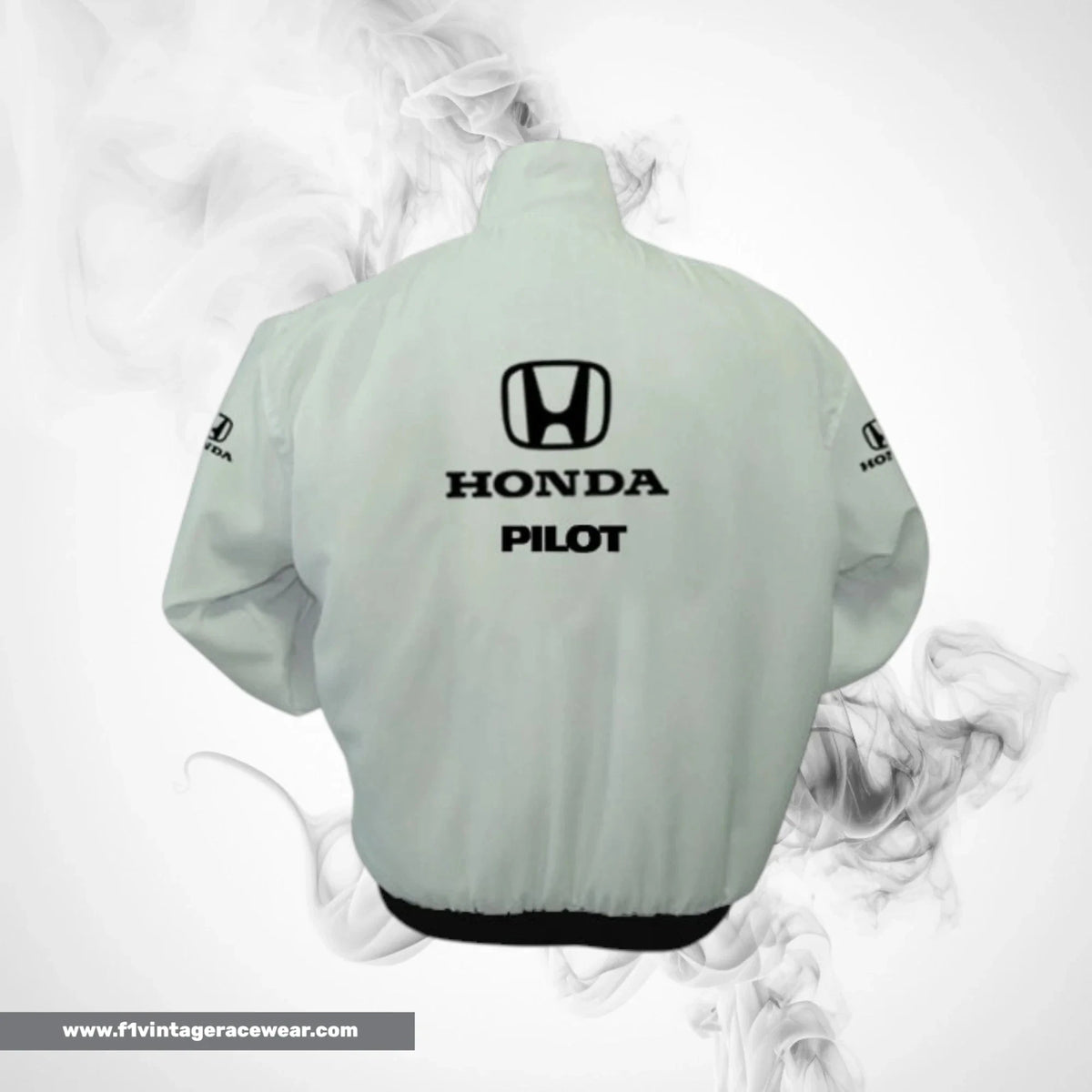 Honda Pilot F1 Inspired Jacket White Racing Style