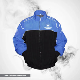 Honda Pilot Motorsport Jacket Blue Black Racing Wear