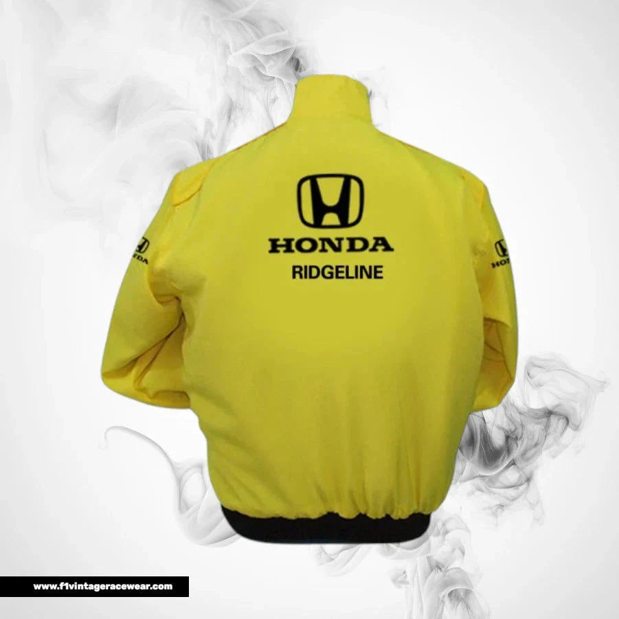 Honda Ridgeline F1 Inspired Jacket Yellow Racing Style