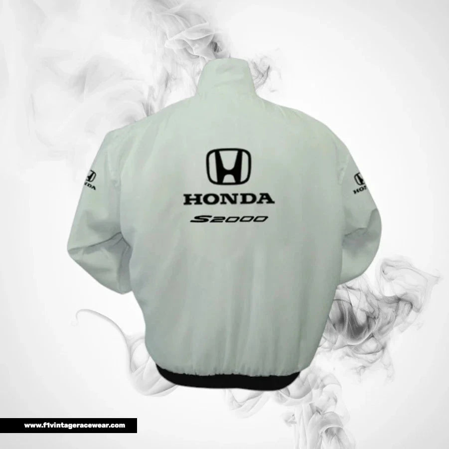 Honda S2000 JDM Inspired Jacket White Racing Style