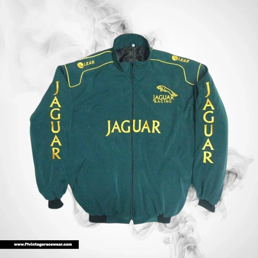 Jaguar Leaper Motorsport Jacket Dark Green Performance Wear