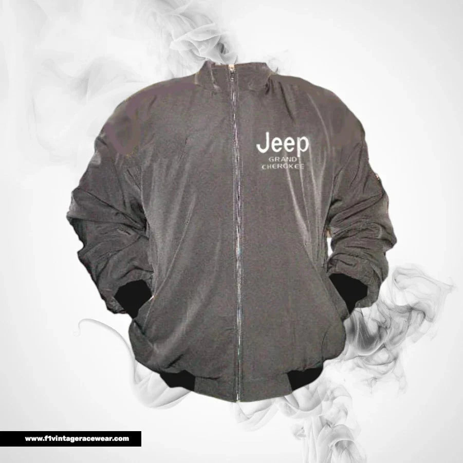 Jeep Grand Cherokee Racing Jacket Gray SUV Style Edition