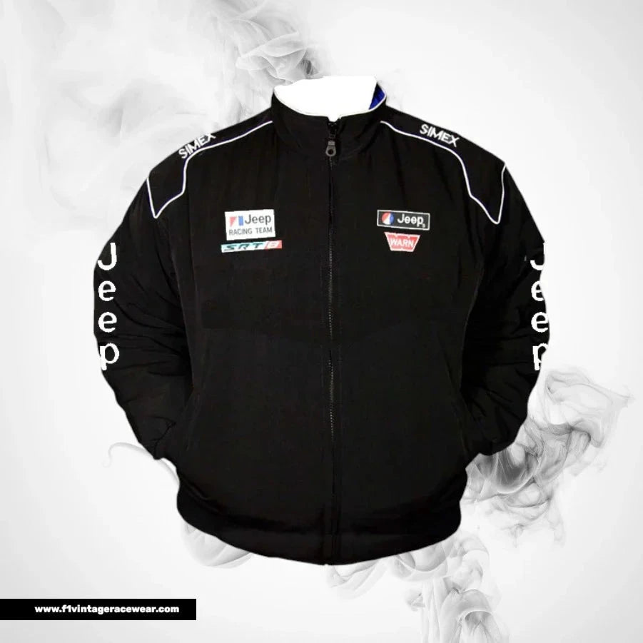 Jeep SRT8 SUV Performance Jacket Black Racing Style