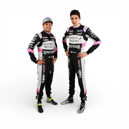 Sergio Perez 2017 Sahara Force India Formula 1 Suit - Rustle Racegear