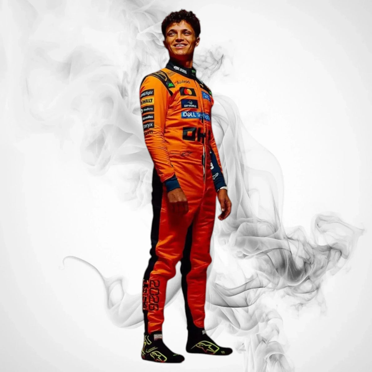Lando Norris 2026 McLaren F1 Racing Jumpsuit Replica