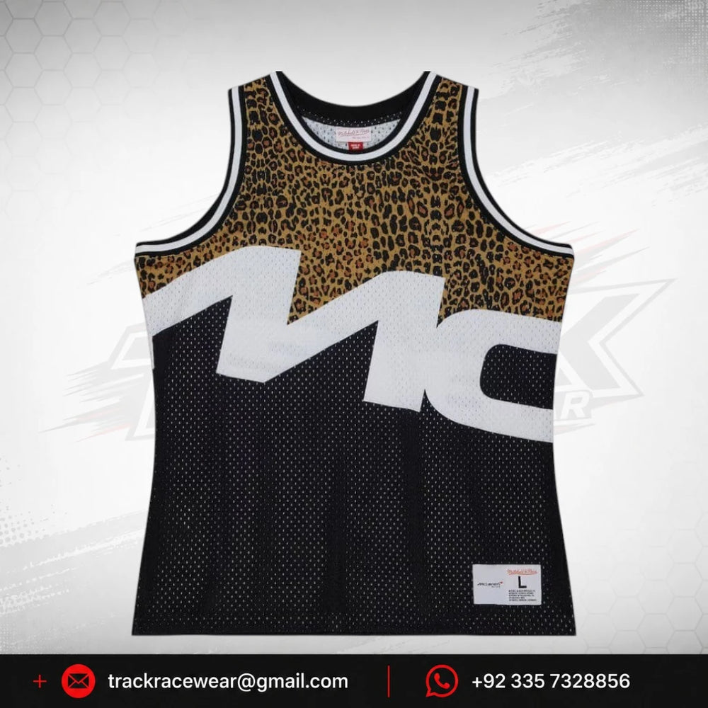McLaren Racing F1 Mitchell & Ness Special Edition Las Vegas GP Sublimated Mesh Jersey