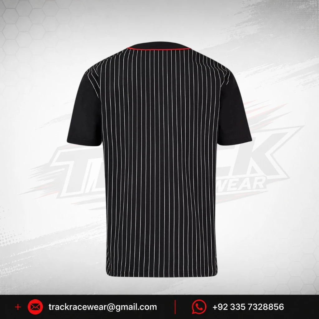 Red Bull Racing F1 Special Edition Las Vegas GP Baseball Jersey - Black