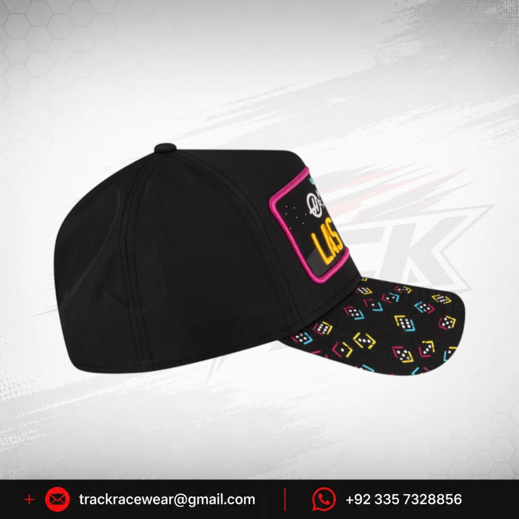 Haas Racing F1 Special Edition Las Vegas GP New Era E-Frame Hat - Black