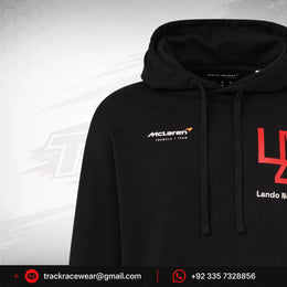 McLaren F1 Lando Norris Silverstone Drivers Hoodie - Black