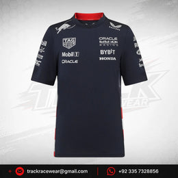 Red Bull Racing F1 Kids Special Edition America Race Team T-Shirt- Youth Navy