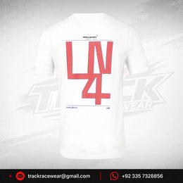 McLaren F1 Lando Norris Silverstone T-Shirt - White/Black