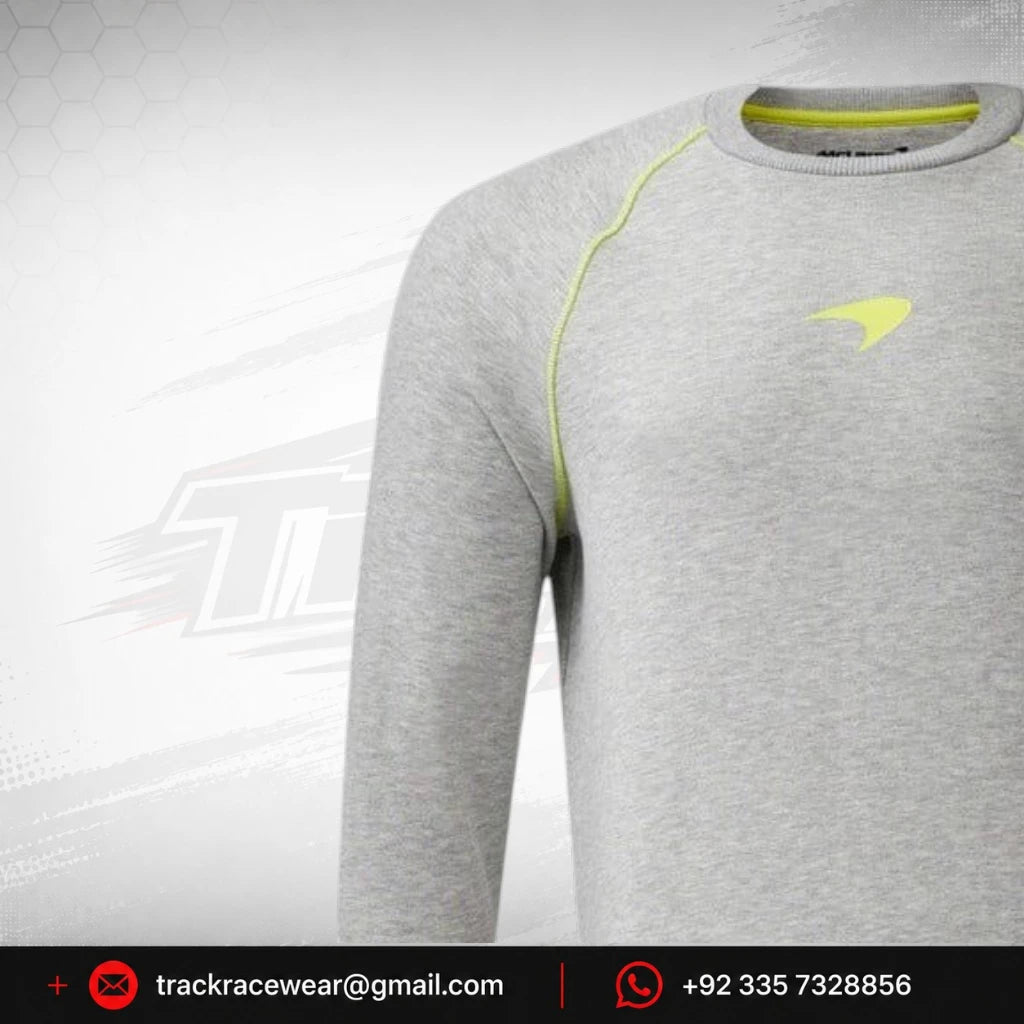 McLaren F1 Lando Norris Special Edition Silverstone GP Sweatshirt - Grey