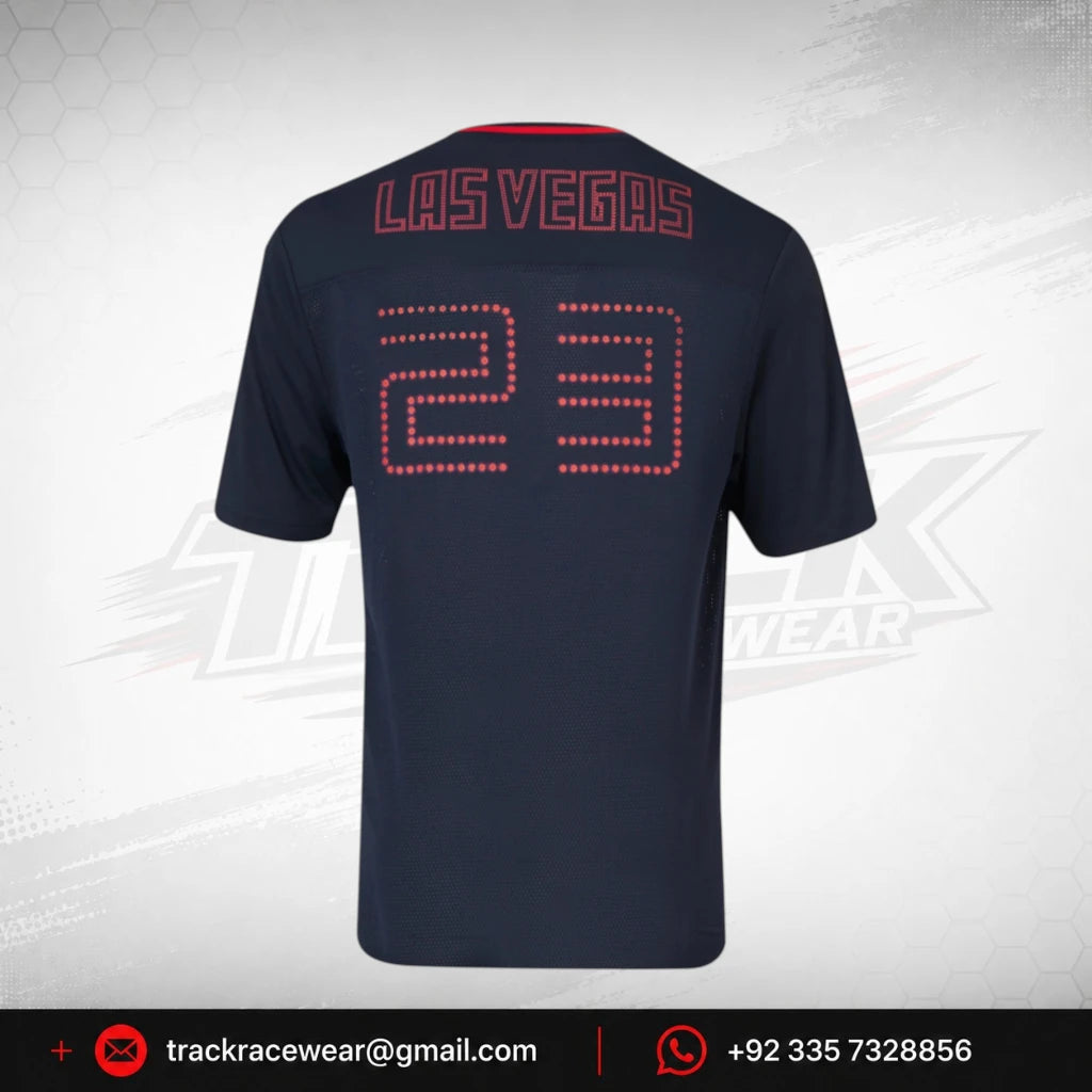 Red Bull Racing F1 Special Edition Las Vegas GP T-Shirt-Navy