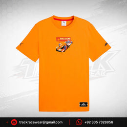 Formula 1 Tech Collection F1 Belgium GP T-Shirt - Orange Glo