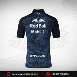Red Bull Racing F1 x HypeBeast 2025 Special Edition Track Polo Shirt - Navy