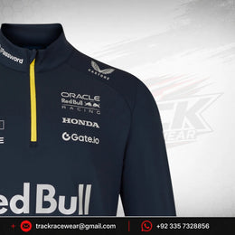 Red Bull Racing F1 x HypeBeast 2025 Special Edition 1/4 Zip Sweatshirt - Navy
