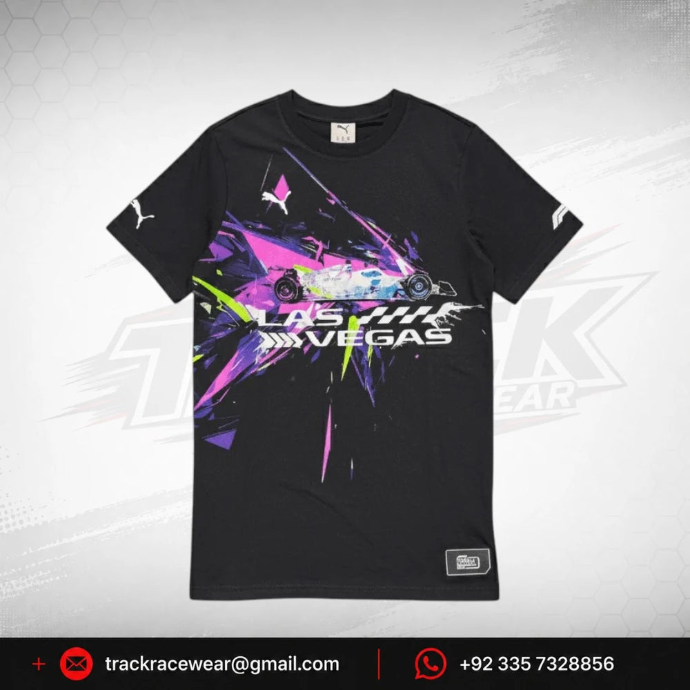 Formula 1 Tech Collection F1 Las Vegas GP T-Shirt - Black
