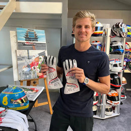 Marcus Ericsson 2021 Indy 500 & Detroit Win IndyCar Gloves