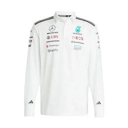 Mercedes-AMG F1 adidas 2025 Long Sleeve Team Polo