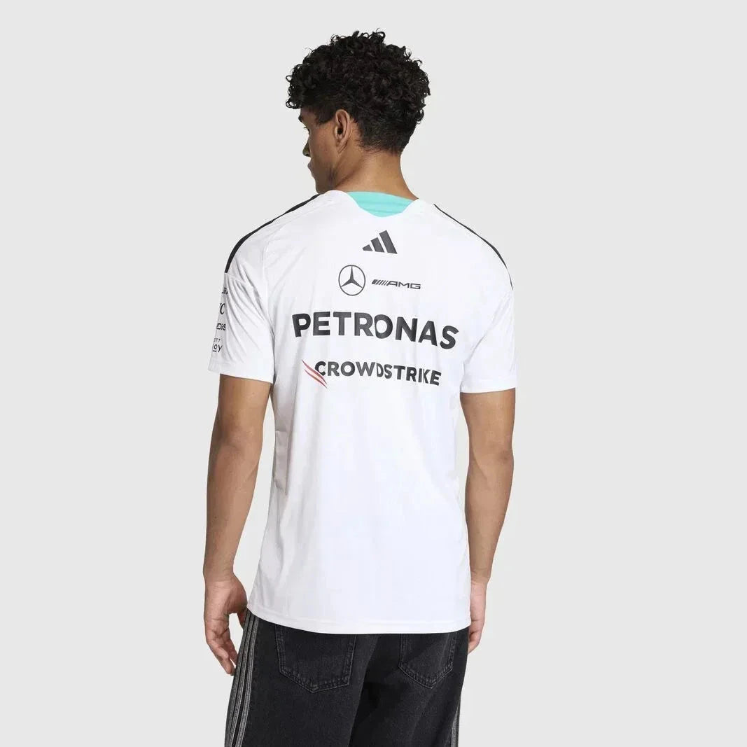 Mercedes-AMG F1 adidas 2026 Team Driver T-shirt White