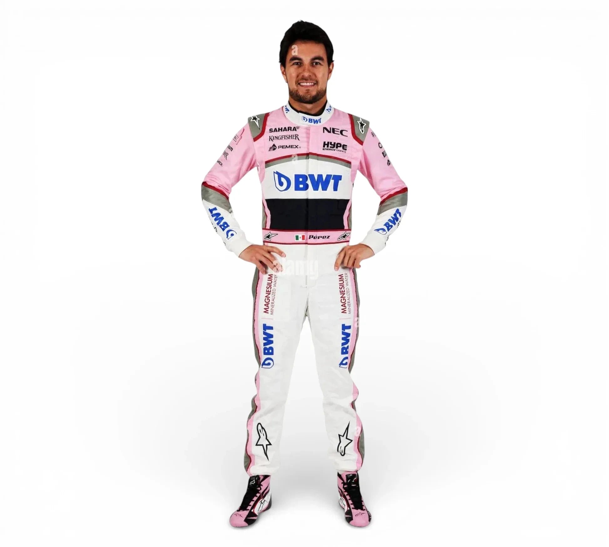 Sergio Pérez 2018 BWT Force India F1 Race Suit
