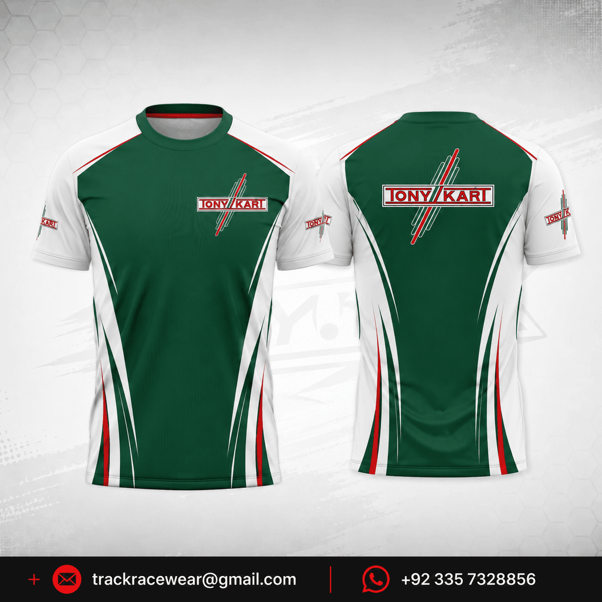 Tony Kart Racing T-Shirt Performance Karting Team Shirt