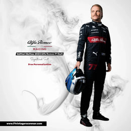 Valtteri Bottas 2023 Alfa Romeo F1 Suit